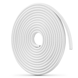 Colisal Car Door Edge Guards 16Ft(5M) Automotive Door Entry Guard U Shape Car Door Trim Protector for Most Car, White