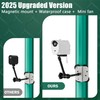 3-in-1 Magnetic Fence Mount with Shade for Mevo Start, Weatherproof