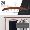 Ulimart Tie Rack 2Pcs Tie Racks for Men Closet 24