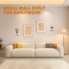 CQKEDMA Small Wall Shelf, Mini Floating Shelves for Wall 4