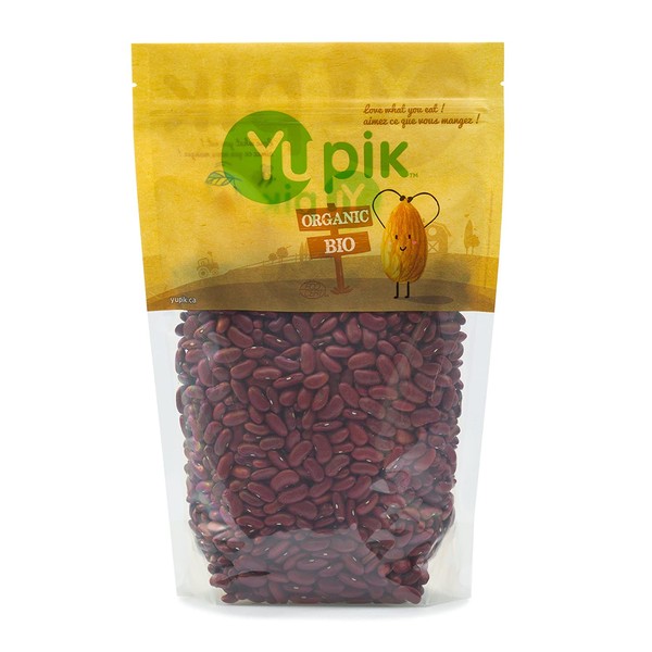 Yupik Beans, Organic Dark Red Kidney, 2.2 lb