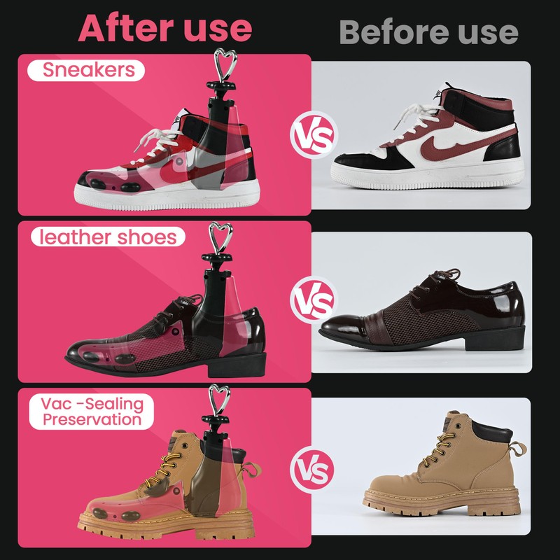 WANNUOQI Shoe Stretcher For Women Men,Boot Stretcher Women Men,Shoe Expander