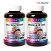Holidays Omega 3 1100 180 capsules 2 bottles (12 months