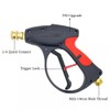 Muzisst Pressure Washer short gun,3000 PSI Power Washer Wand Stubby