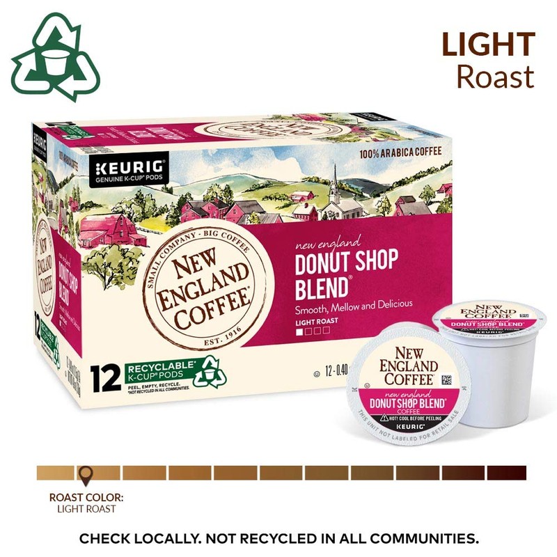 New England Coffee New England Donut Shop Blend Light Roast