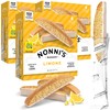 Nonni's Limone Biscotti Italian Cookies - 3 Boxes Lemon Cookies