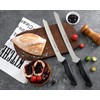 Humbee 10 Inch Cuisine Pro Serrated Bread Knife, Premium Stainless