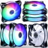 DS LED Case Fans 120mm 6 Pack Case Cooling LED
