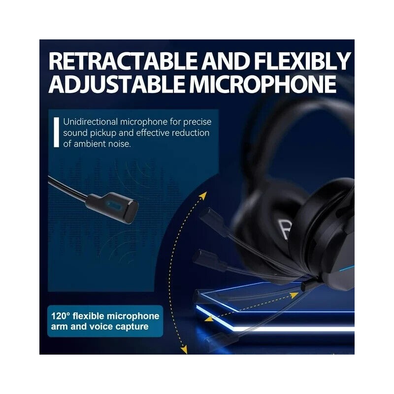 Honcam 2.4 g Wireless Gaming Headset