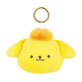 Tees Factory Sanrio Characters Mascot Pouch Pompompurin H 4.3 x W 4.1 x D 2.2 inches (11 x 10.5 x 5.5 cm) SR-5544261PU