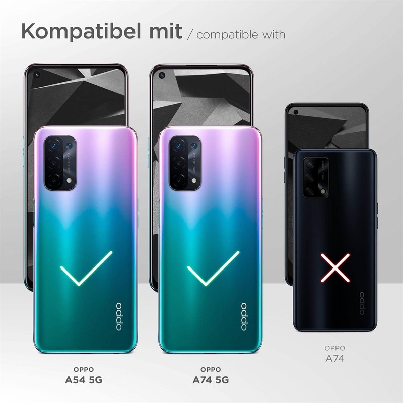 moex FlexProtect Screen Protector Compatible with Oppo A54 5G /