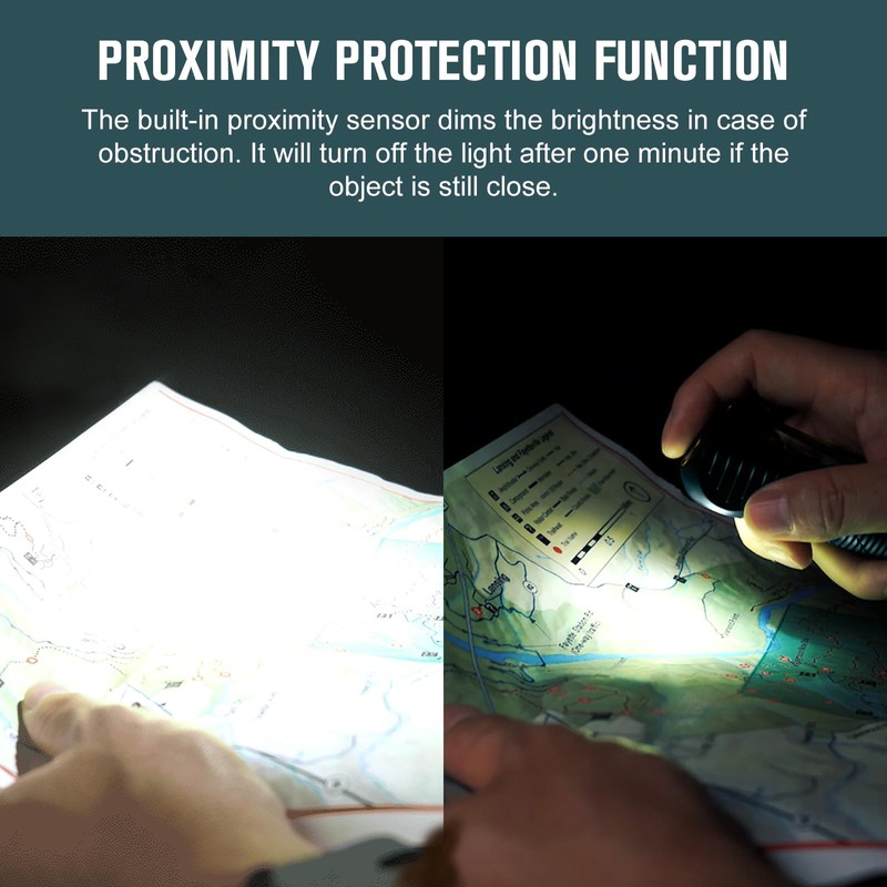 OLIGHT Perun 2 LED Headlamp 2500 Lumens Rechargeable, Multi-Functional Right