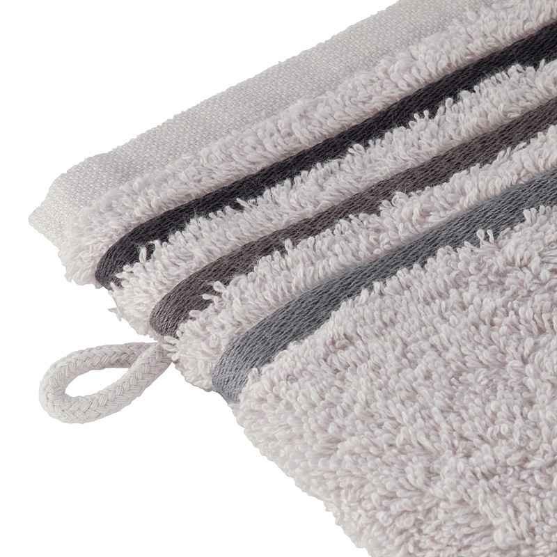 Schiesser Terry Wash Mitt Skyline Colour Set of 5 100%