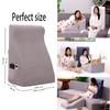 wuFQecht Bed Reading Pillow - Sofa Bed Wedge Pillow -
