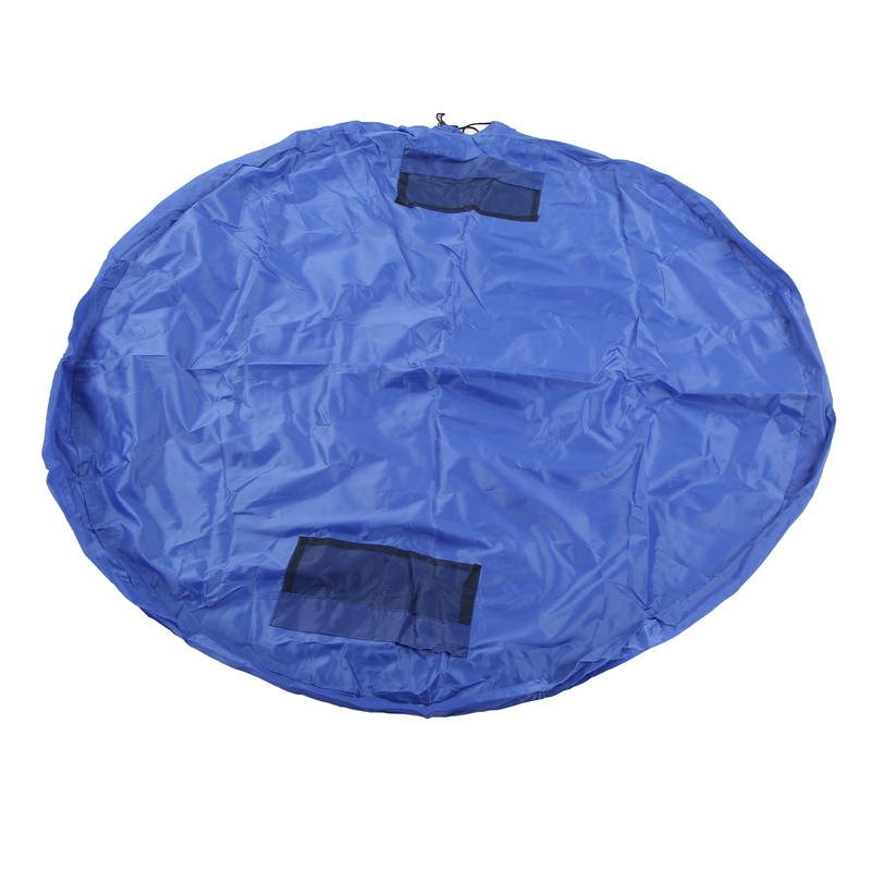 Drawstring Toy Play Mat Polyester Outdoor Indoor Waterproof Toy Storage
