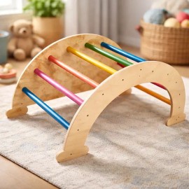 Arco Pikler De Madera Gimnasio Para Bebés Método Montessori                                                                                           