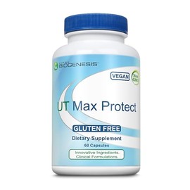 Nutra Biogenesis UT Max Protect - D Mannose Supplements for Women, Cranberry Pills for Urinary Tract Cleanse & Bladder Health, 500mg D-Mannose Per Serving - 60 Veggie Capsules