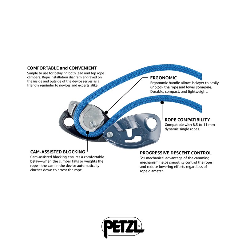 Petzl Unisex's Grigri Accessory For Climbing, Grey, UNI