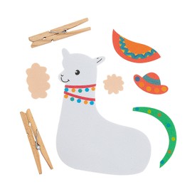 Fun Express Fiesta Llama Clothespin - Crafts for 12 - Craft Kit