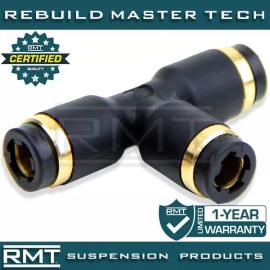 RMT Lincoln Navigator 1998-2017 Suspension Air Line Hose Repair TEE Connector