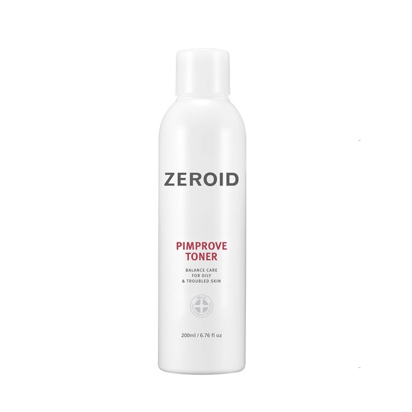 ZEROID Pimprove Toner Balanced Care for Oily & Troubled Skin (200 mL)