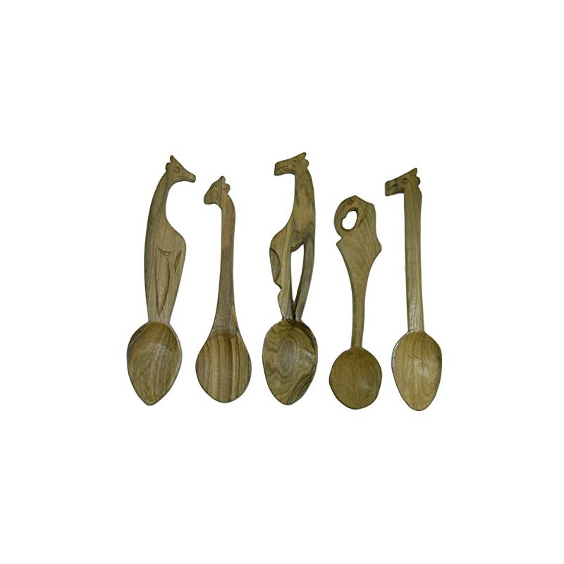 The Friendly Trading Co Set of 5 Wildlife theme African