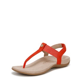 VIONIC Womens Brea Cherry Tomato Nubuck 8 Medium