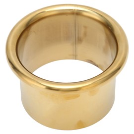 Ejoyous Hair Dryer Holder, Wall Mounted Metal Hairdryer Straightener Shelf Bracket Stand Hair Tool Organiser Hair Dryer Storage for Bathroom Home Hotel Use (Gold)