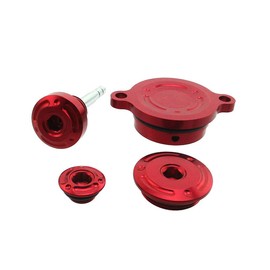 TC-Motor Red CNC Dress Up Kit For Daytona Zongshen 190cc Electric Start Engine Motor