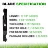 Aeagle High Lift Blade 33 inch Deck for MTD Cub