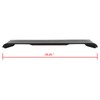 cciyu Rear Trunk Spoiler Wing With 3rd Brake Light Fits
