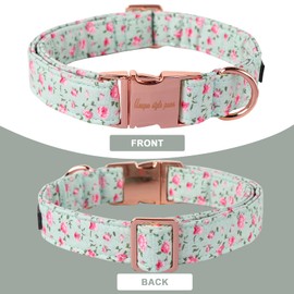Unique Style Paws Dog Collar Adjustable Collars or Dog Leads for Dogs and Cats Small Medium Large