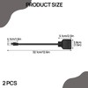 Dongnesi 2 PCS RJ45 Ethernet Adapte r, Dual Ethernet Splitter