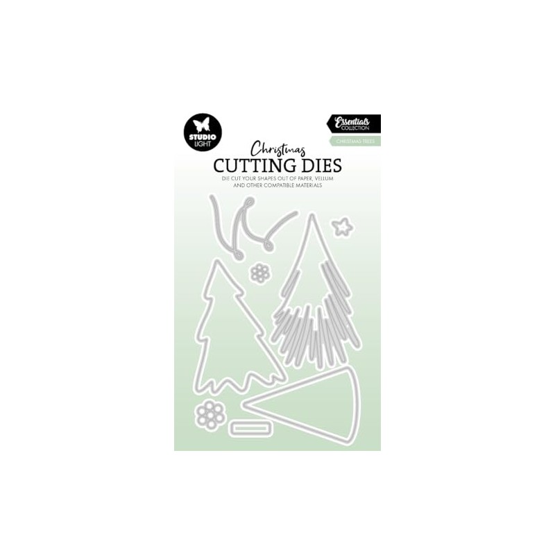 Studio Light Essentials Cutting Die-Nr. 844, Christmas Trees