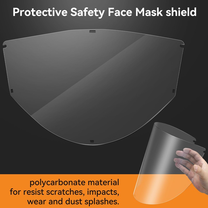 Replacement Window Compatible with Jackson Safety 14214, Uncoated(4 Pack)
