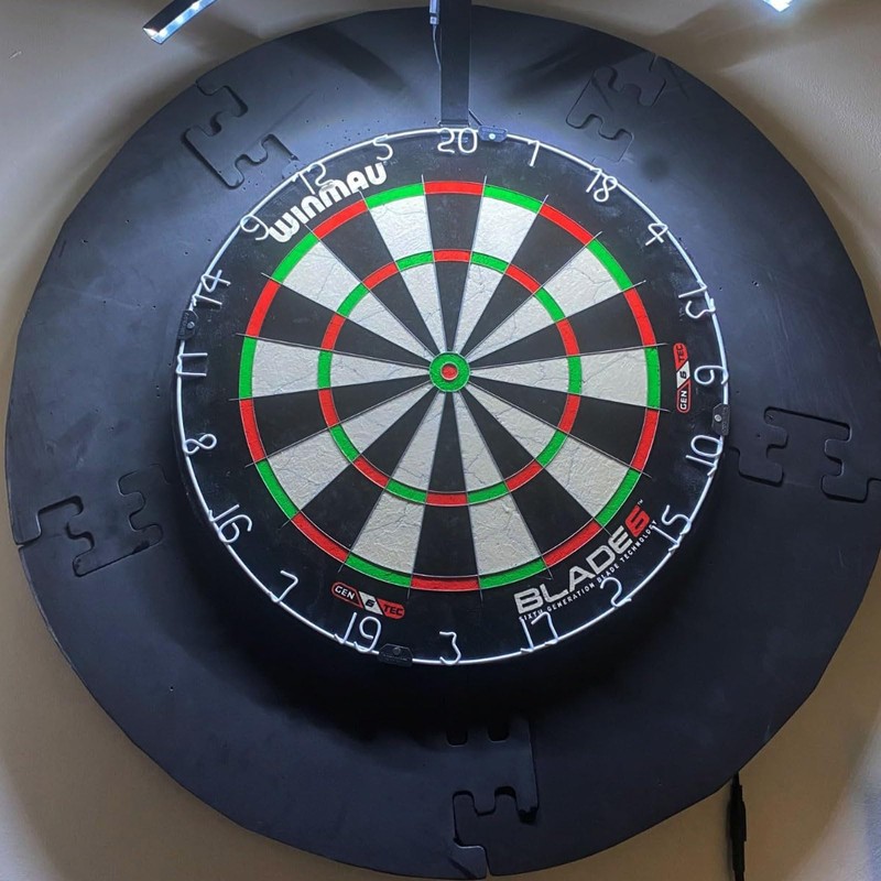 Bocguy Dartboard Protective Ring, Surround Dartboard, Dartboard Border, Dart Wall