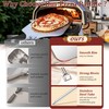 Pizza Peel, HaSteeL 12-Inch Pizza Turning Peel, Pizza Turner Paddle
