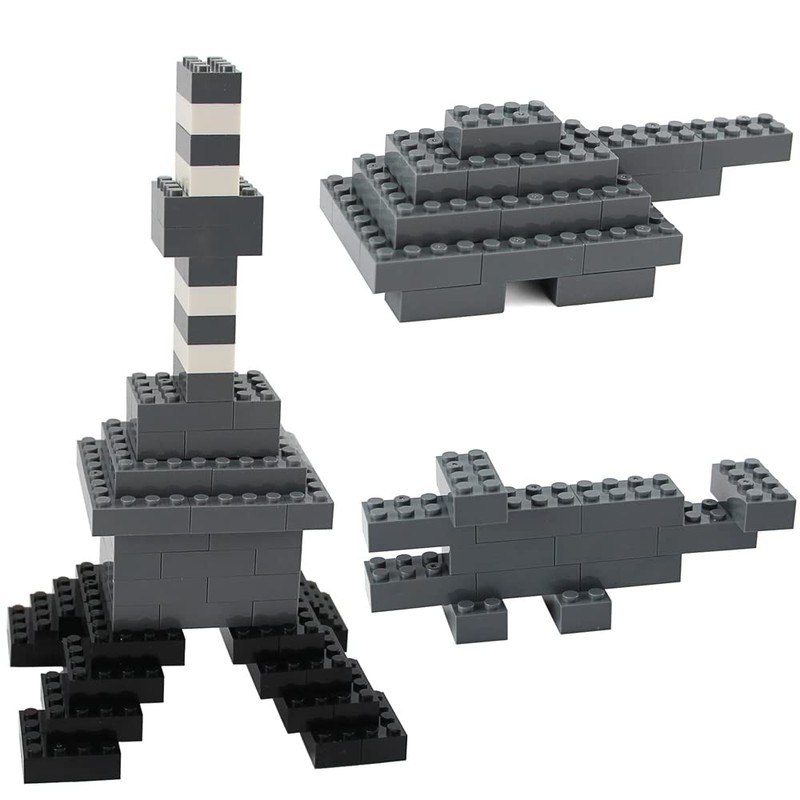 Feleph 2 x 4 Building Blocks, 320 Pieces, Classic Bricks