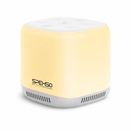 SPEXSO White Noise Machine 34 Sounds, 1800mAh, Night Light