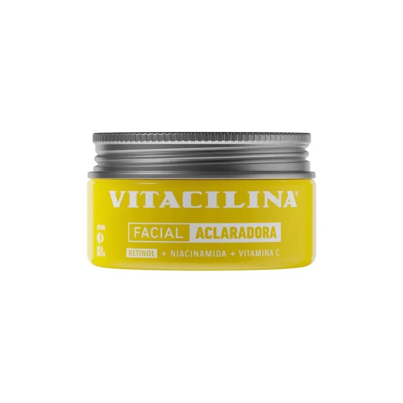Vitacilina Facial, Humectante, Aclaradora, Antiarrugas Pack3