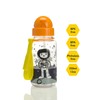 Zip & Zoe Kids Spaceman Drinking Water Bottle With Straw
