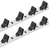 sourcing map 40 Pcs Shelf Bracket Clips, Cabinet Shelf Clips