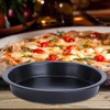 TOPINCN Pizza Pan Round Oven Tray Baking Tools Nonstick Dish