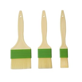 3 Piezas de Brochas para Hornear Aceite, Brocha para untar, Brocha para Hornear, Pastelería, Brochas para repostería, para Barbacoa, Cocina, Cocinar,
