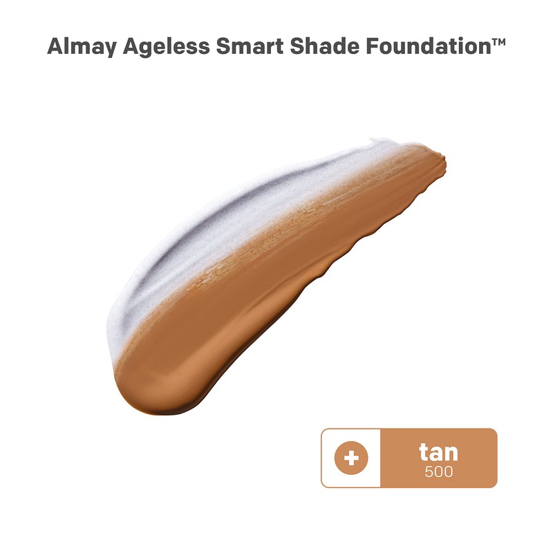 Almay Anti-Aging Foundation, Smart Shade Face Makeup with Hyaluronic Acid,