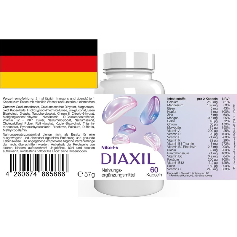 Diaxil – 60 Capsules