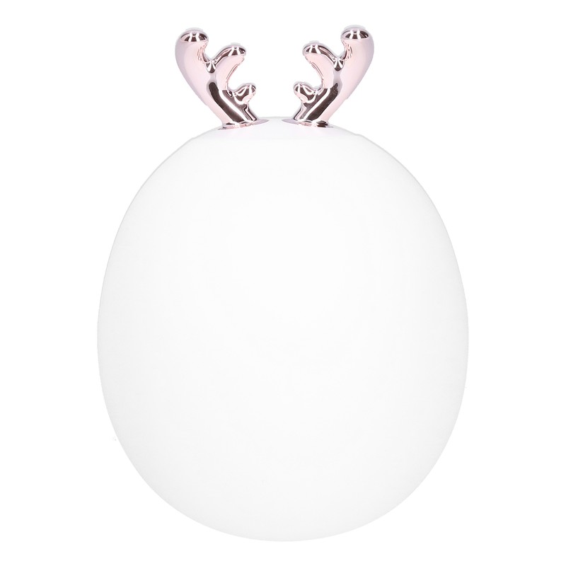 Mini Silicone Lamp Cartoon DeerShape Touch Control LED Night Light