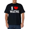 Wayne - I Heart Wayne - I Love Wayne T-Shirt