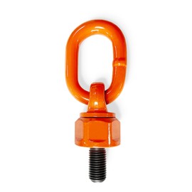 Eye Bolt M16x31.8 Max Load 1.5 Tons Metric Thread Universal Swivel Hoist Rings 360°Rotation Made of Alloy Steel, Tensile Strength > 1080MPa
