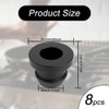 SHOWHIHI RV Stove Rubber Grommets, 8 Pcs RV Stove Grommets,